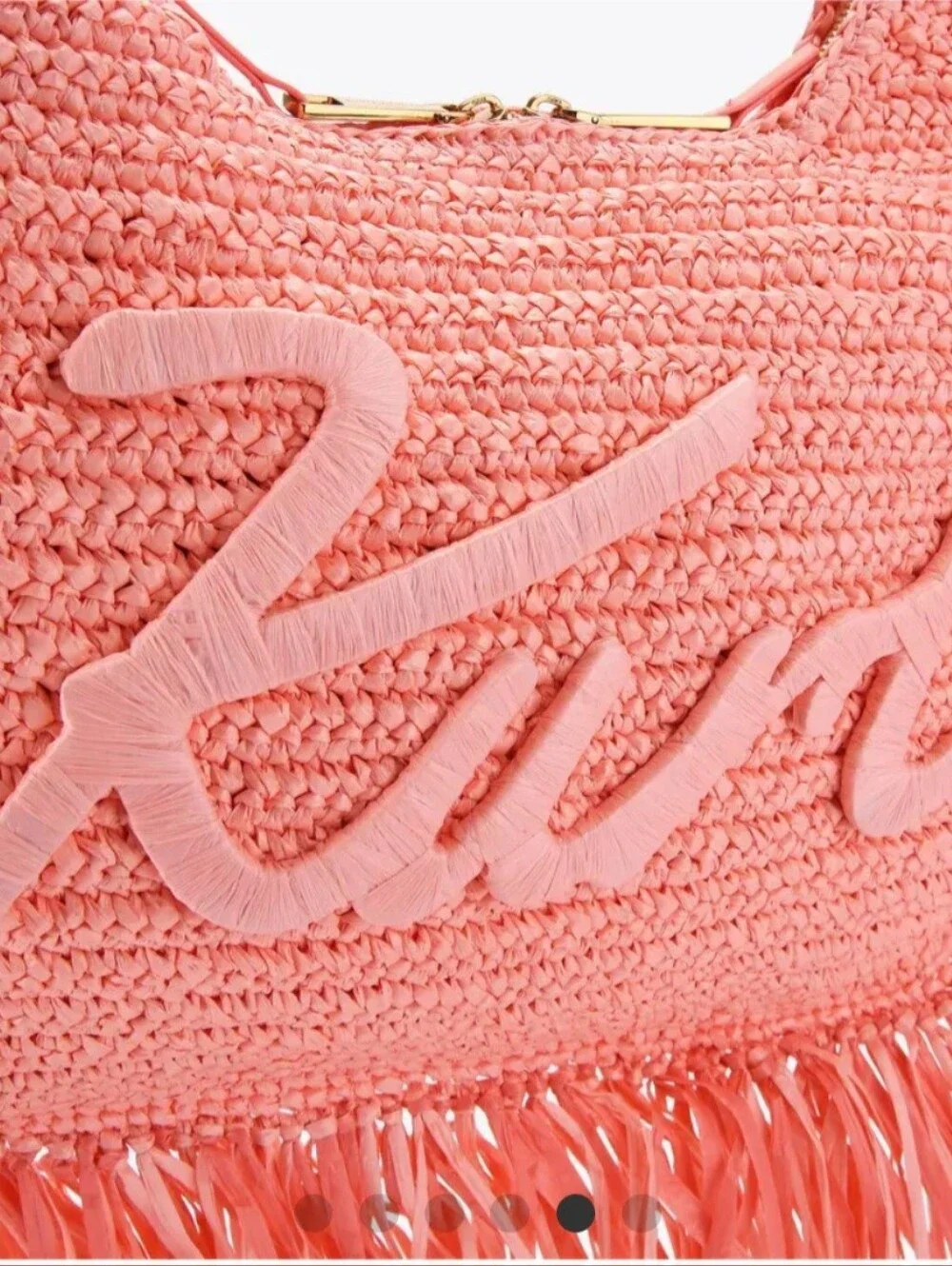 Kurt Geiget Large Hobo Fringe Bag
